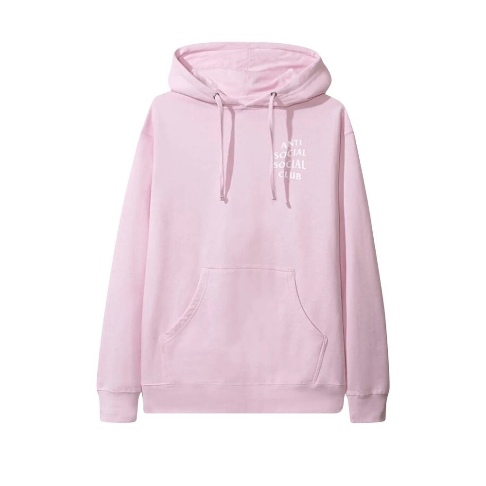 0273 Anti Social Social Club Pair of Dice Pink Hoodie Size Large ASSC